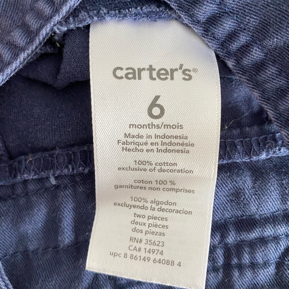 Carter’s Blue overalls - Picture 2 of 2
